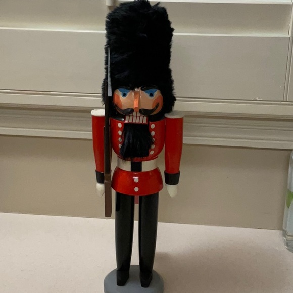 Original Nutcracker Soldier from Germany. He came home with me in backpack1985.